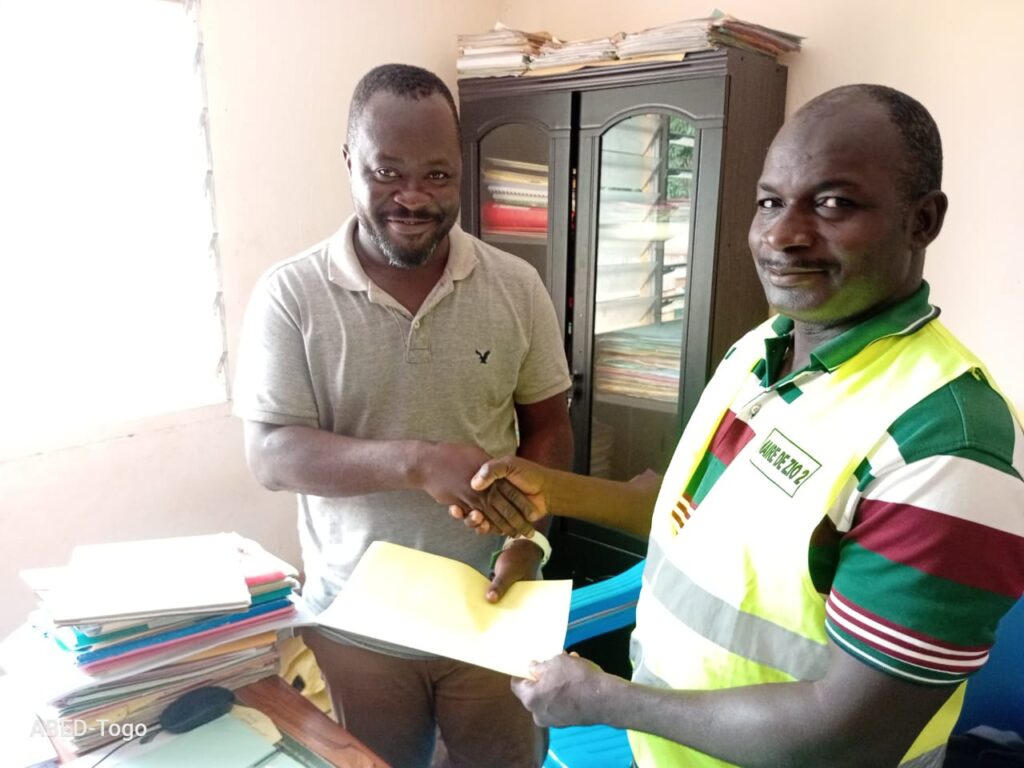 Zio 2 : L’ABED-Togo obtient le permis de construire un bâtiment scolaire pour les enfants en difficulté
