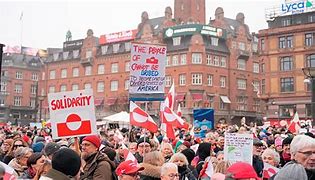 Manifestation à Copenhague : les Danois disent non à Trump